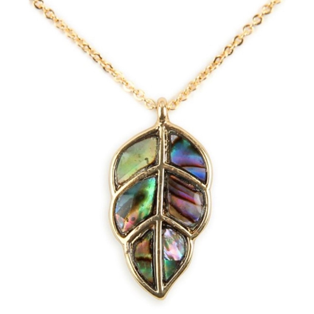 Necklace & Earrings Genuine Abalone